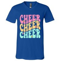 Cheerleading For Cheerleader N Squad Cheer Practice Gift V-Neck T-Shirt