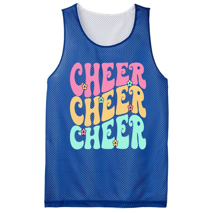 Cheerleading For Cheerleader N Squad Cheer Practice Gift Mesh Reversible Basketball Jersey Tank