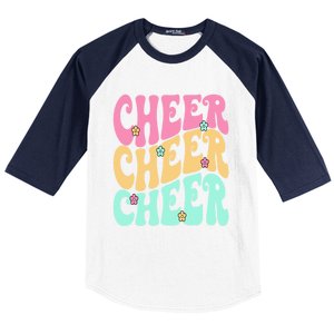 Cheerleading For Cheerleader N Squad Cheer Practice Gift Baseball Sleeve Shirt