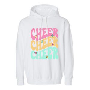 Cheerleading For Cheerleader N Squad Cheer Practice Gift Garment-Dyed Fleece Hoodie