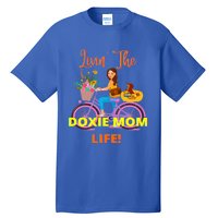 Cute Funny Casual Dachshund Livin The Doxie Mom Life Dog Fun Gift Tall T-Shirt