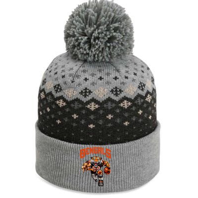 Cincinnati Football Champions The Baniff Cuffed Pom Beanie