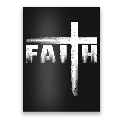 Christian Faith Cross Christian Faith Cross Poster