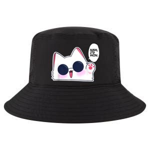 Cute Funny Cat Anime Meme Nah Id Win Gojo Cat Cool Comfort Performance Bucket Hat