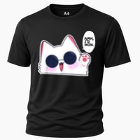 Cute Funny Cat Anime Meme Nah Id Win Gojo Cat Cooling Performance Crew T-Shirt