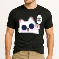 Cute Funny Cat Anime Meme Nah Id Win Gojo Cat Cooling Performance Crew T-Shirt