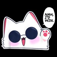 Cute Funny Cat Anime Meme Nah Id Win Gojo Cat Cooling Performance Crew T-Shirt