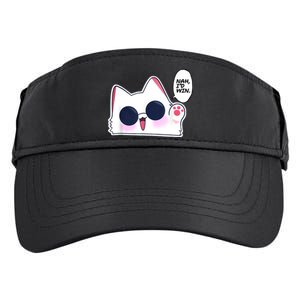 Cute Funny Cat Anime Meme Nah Id Win Gojo Cat Adult Drive Performance Visor