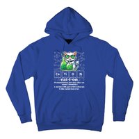 Cation Funny Chemistry Cat Humor Science Chemistry Teacher Gift Hoodie