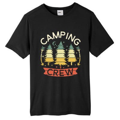 Camp Family Camping Crew Camper Matching Group Camping Trip Tall Fusion ChromaSoft Performance T-Shirt