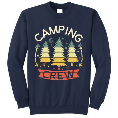 Camp Family Camping Crew Camper Matching Group Camping Trip Sweatshirt