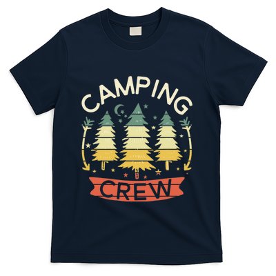 Camp Family Camping Crew Camper Matching Group Camping Trip T-Shirt