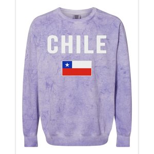 Chilean Flag Chile Colorblast Crewneck Sweatshirt