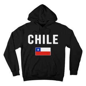 Chilean Flag Chile Hoodie