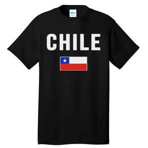 Chilean Flag Chile Tall T-Shirt