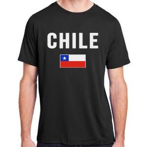 Chilean Flag Chile Adult ChromaSoft Performance T-Shirt