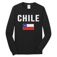 Chilean Flag Chile Tall Long Sleeve T-Shirt