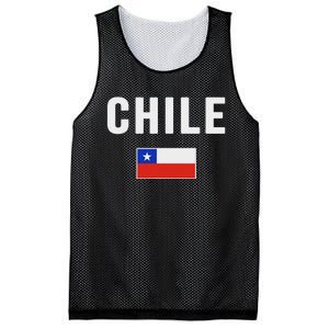 Chilean Flag Chile Mesh Reversible Basketball Jersey Tank