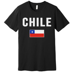 Chilean Flag Chile Premium T-Shirt