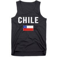 Chilean Flag Chile Tank Top