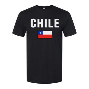 Chilean Flag Chile Softstyle CVC T-Shirt