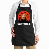 Capybara Funny Capybara Rodent Capyzilla Funny Apron