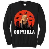 Capybara Funny Capybara Rodent Capyzilla Funny Sweatshirt