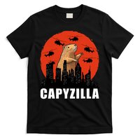 Capybara Funny Capybara Rodent Capyzilla Funny T-Shirt