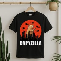 Capybara Funny Capybara Rodent Capyzilla Funny T-Shirt