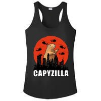 Capybara Funny Capybara Rodent Capyzilla Funny Ladies PosiCharge Competitor Racerback Tank