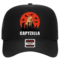 Capybara Funny Capybara Rodent Capyzilla Funny Trucker Hat