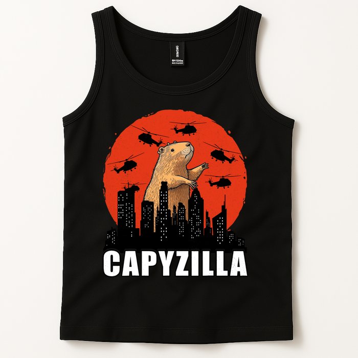 Capybara Funny Capybara Rodent Capyzilla Funny Tank Top