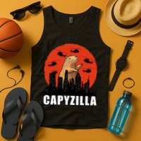 Capybara Funny Capybara Rodent Capyzilla Funny Tank Top