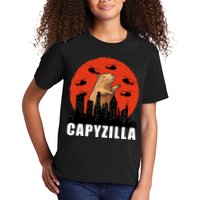 Capybara Funny Capybara Rodent Capyzilla Funny Kids T-Shirt