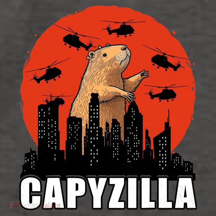 Capybara Funny Capybara Rodent Capyzilla Funny Vector Backpack