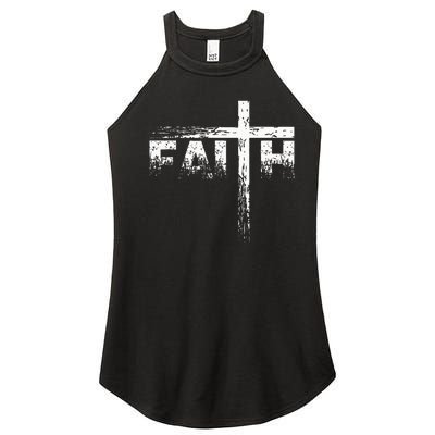 Christian Faith & Cross Christian Faith Women’s Perfect Tri Rocker Tank