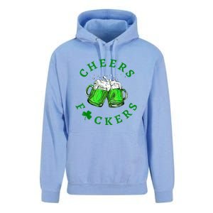 Cheers Fuckers Unisex Surf Hoodie