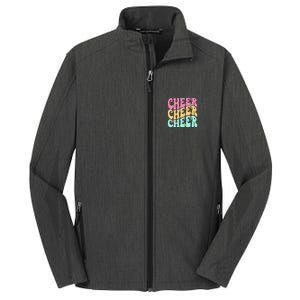 Cheerleading for Cheerleader Squad Teen Cheer Practice Core Soft Shell Jacket