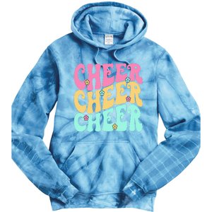 Cheerleading for Cheerleader Squad Teen Cheer Practice Tie Dye Hoodie