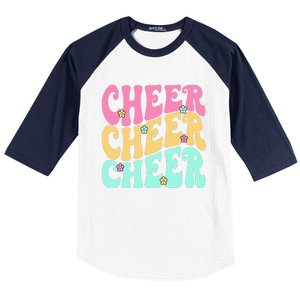 Cheerleading for Cheerleader Squad Teen Cheer Practice Baseball Sleeve Shirt