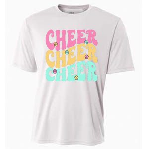 Cheerleading for Cheerleader Squad Teen Cheer Practice Cooling Performance Crew T-Shirt