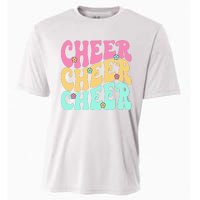 Cheerleading for Cheerleader Squad Teen Cheer Practice Cooling Performance Crew T-Shirt