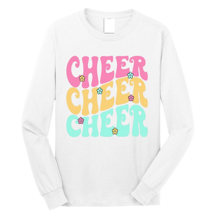 Cheerleading for Cheerleader Squad Teen Cheer Practice Long Sleeve Shirt