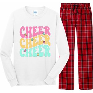 Cheerleading for Cheerleader Squad Teen Cheer Practice Long Sleeve Pajama Set