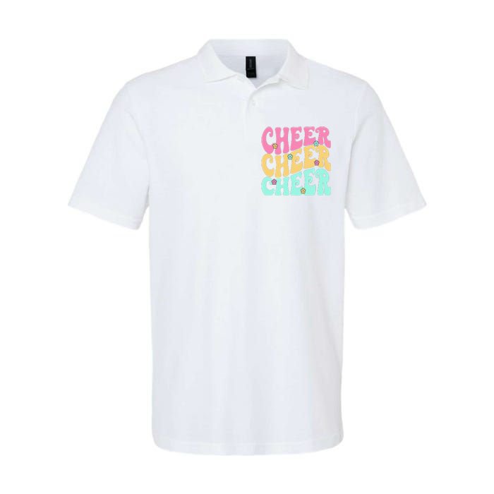 Cheerleading for Cheerleader Squad Teen Cheer Practice Softstyle Adult Sport Polo