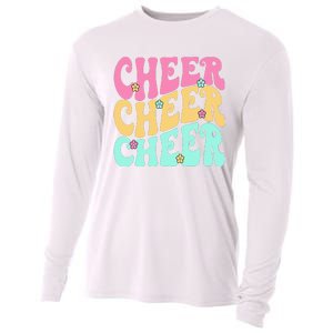 Cheerleading for Cheerleader Squad Teen Cheer Practice Cooling Performance Long Sleeve Crew