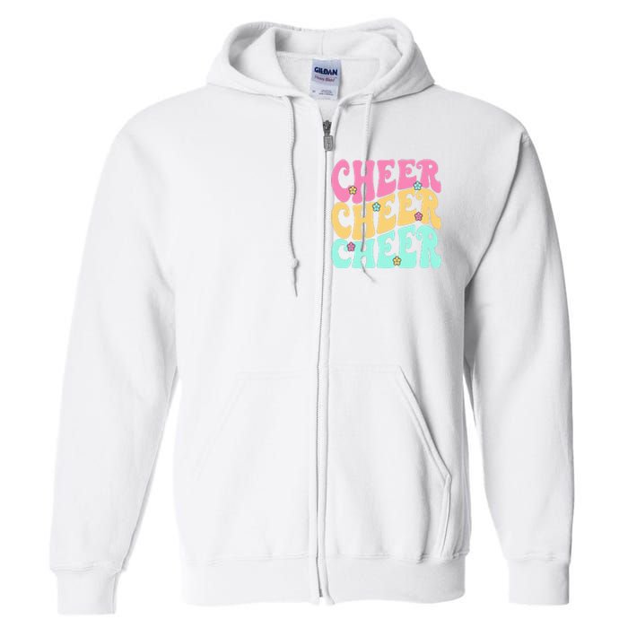 Cheerleading for Cheerleader Squad Teen Cheer Practice Full Zip Hoodie