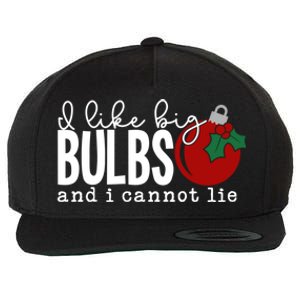 Cute Funny Christmas I Like Big Bulbs And I Cannot Lie Gift Wool Snapback Cap