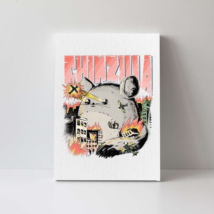 CHINZILLA Funny Chinchilla Saying Gift Chinchillas Owners Canvas