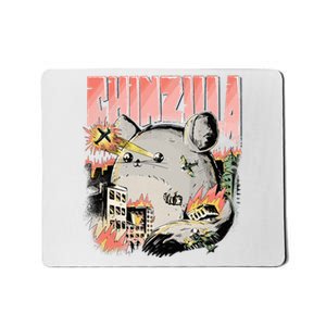 CHINZILLA Funny Chinchilla Saying Gift Chinchillas Owners Mousepad